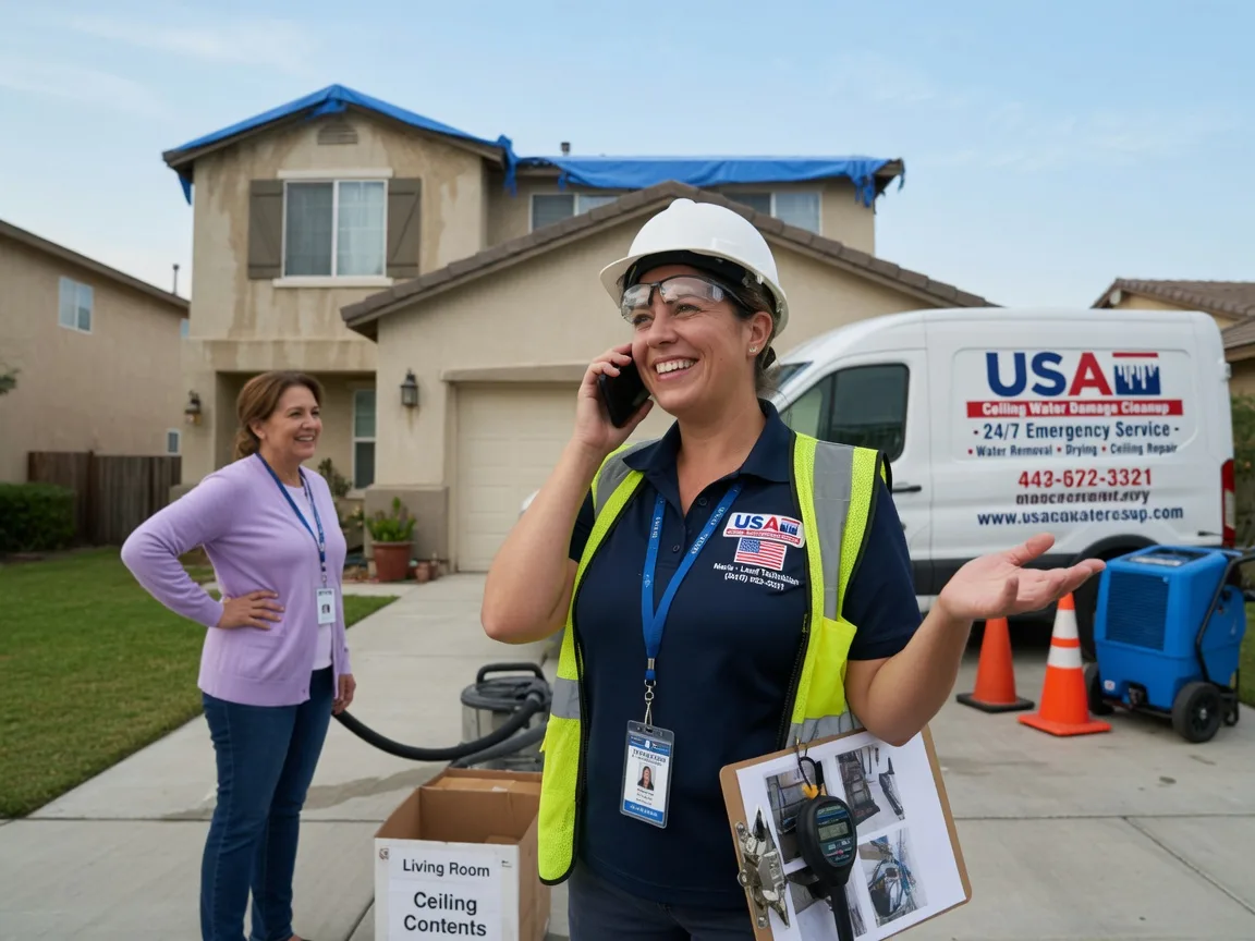 Ceiling Water Damage Restoration Greenwald, MN FAQs